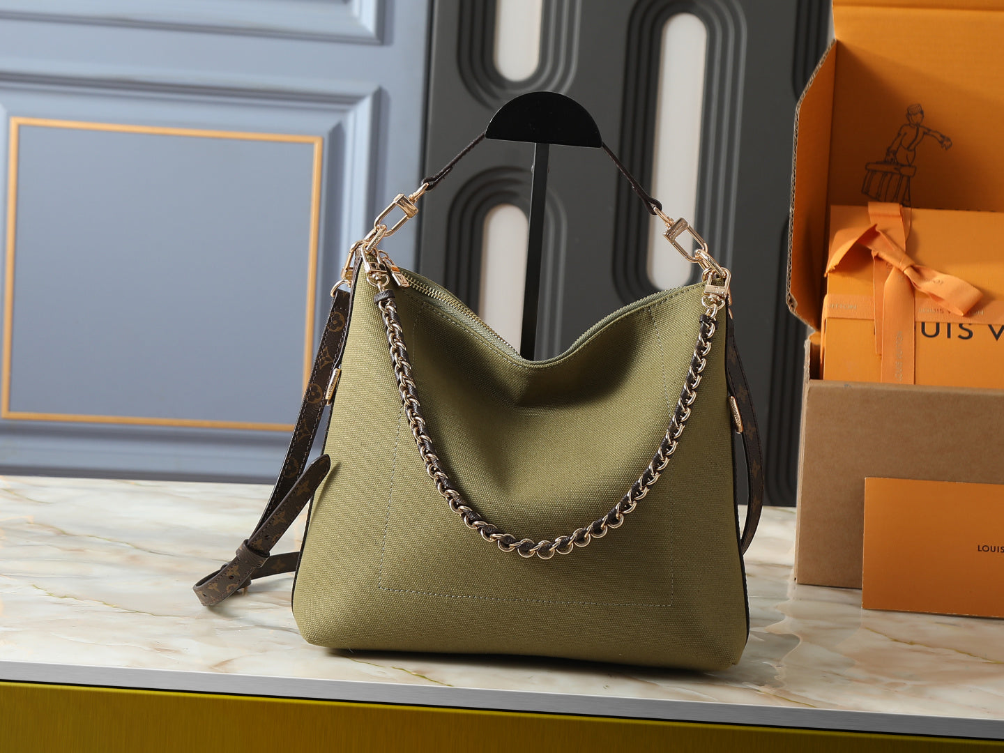 CarryAll Canvas Hobo Bag