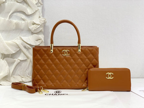 Timeless Shopping Tote Bag & Wallet