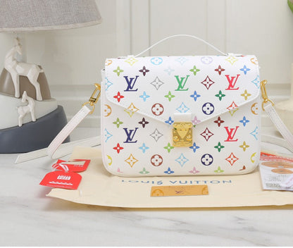 TM Monogram Multicolor Pouch