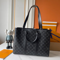 Black Monogram Canvas