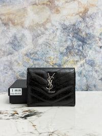 Black With Silver-Tone Logo