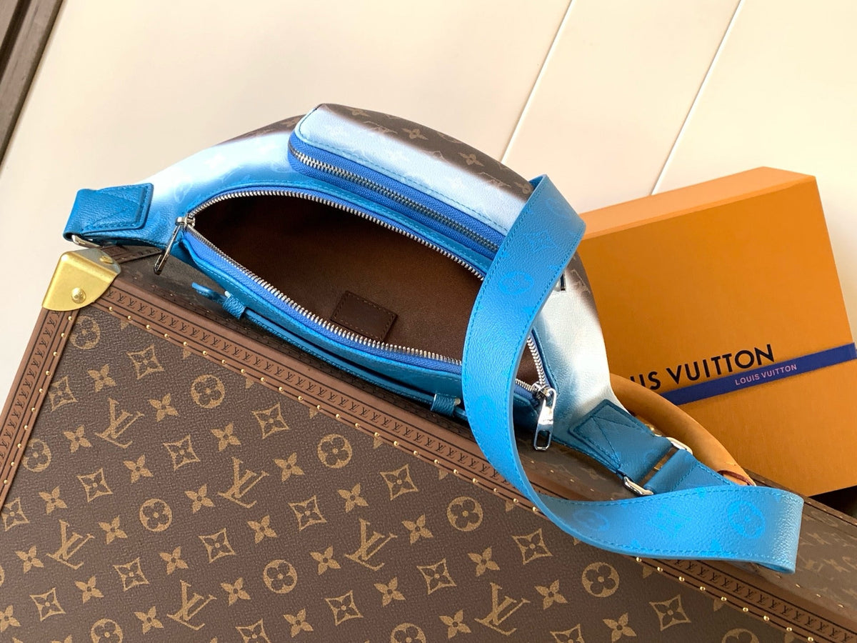 Rush Bumbag With Striking Blue Gradient Finish