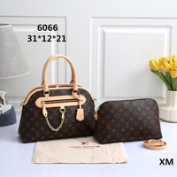 Brown Monogram with Light Trim