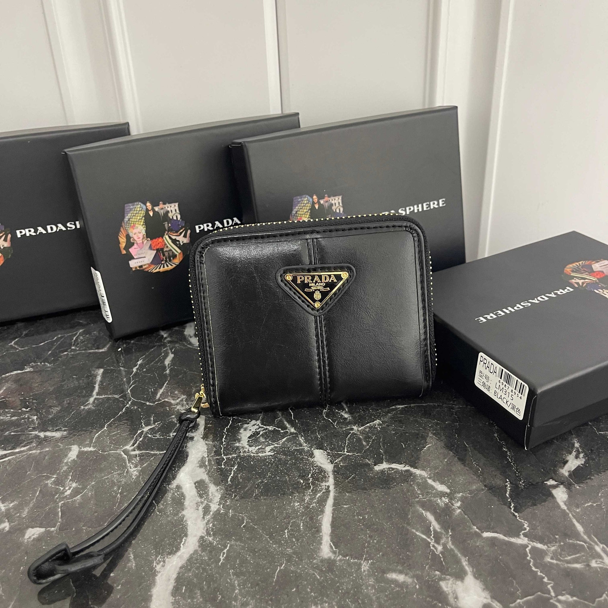 Zip-Around Iconic Small Wallet