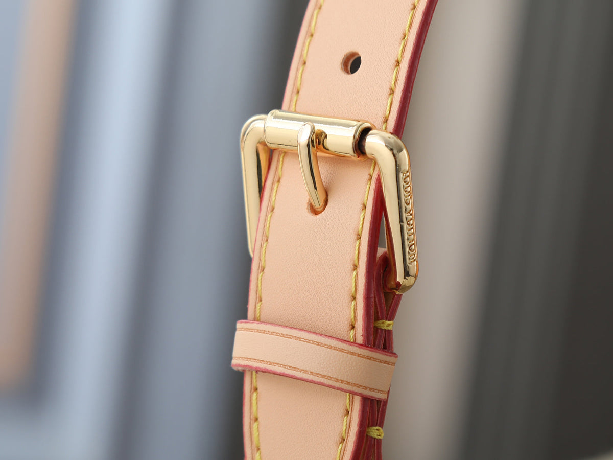 LV Monogram Denim Baggy MM Hobo Shoulder Bag