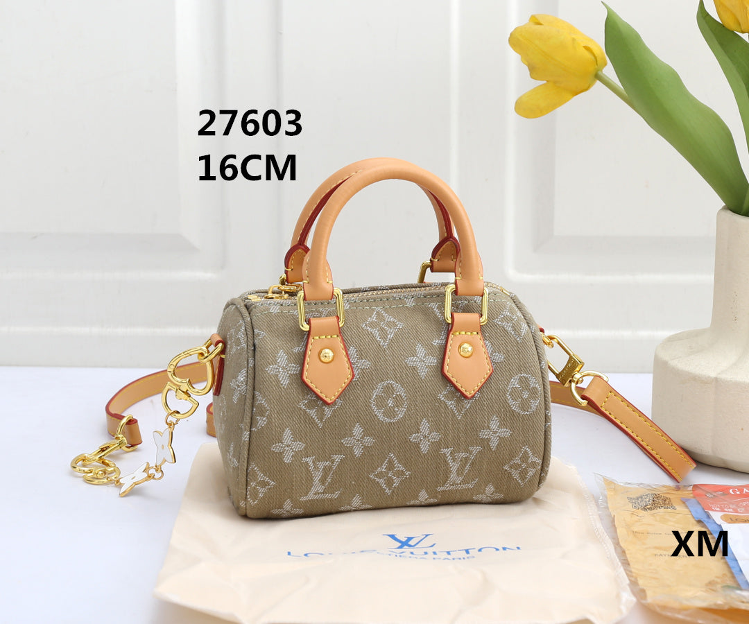 Mini Barrel Crossbody Bag