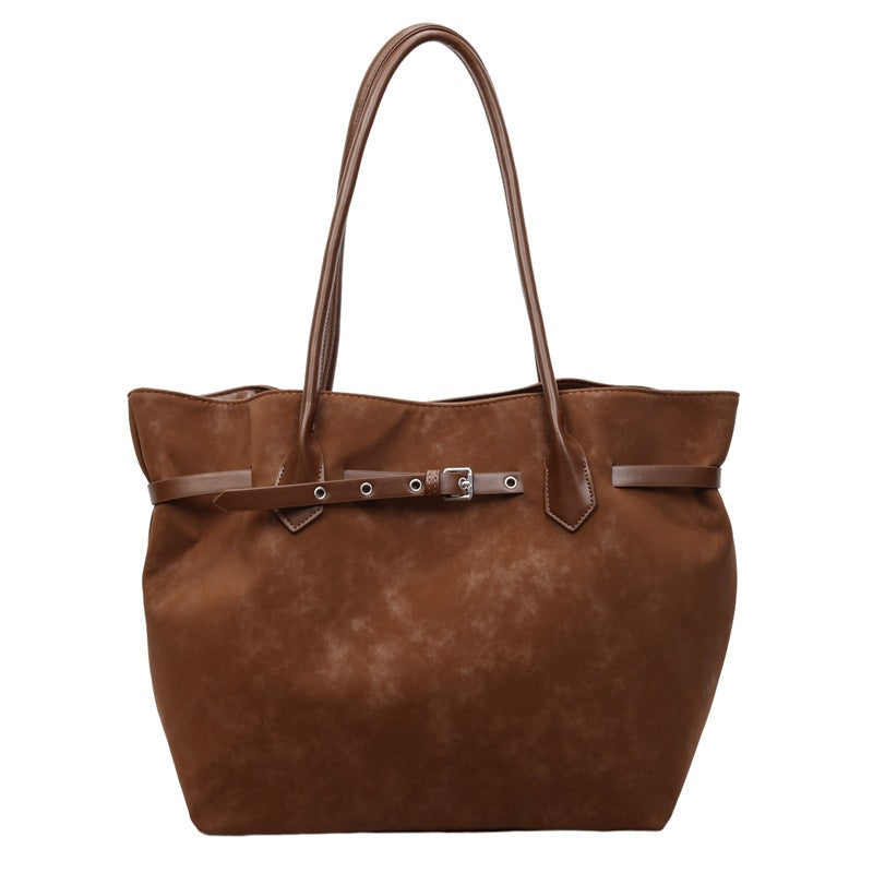 Retro Large Capacity Tote Bag For Women
