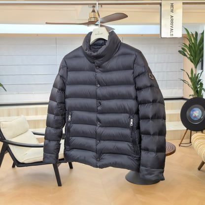 Sleeves Short Down Jacket In Black