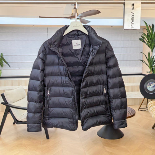 Sleeves Short Down Jacket In Black
