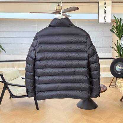 Sleeves Short Down Jacket In Black