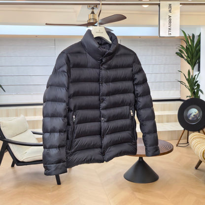 Sleeves Short Down Jacket In Black