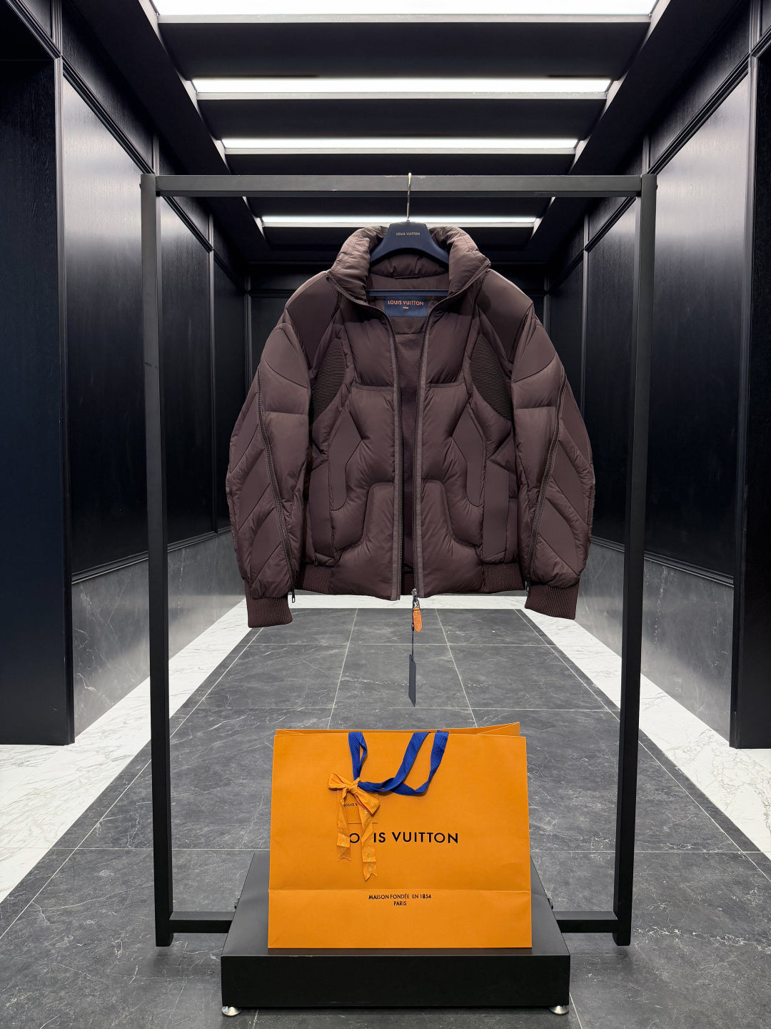 Brown Winter Jacket In Brown Color