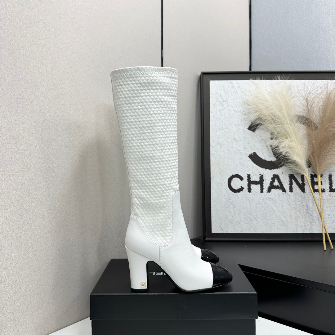 Long Boots In Stretch Lambskin From The Fall-Winter 2026 Collection