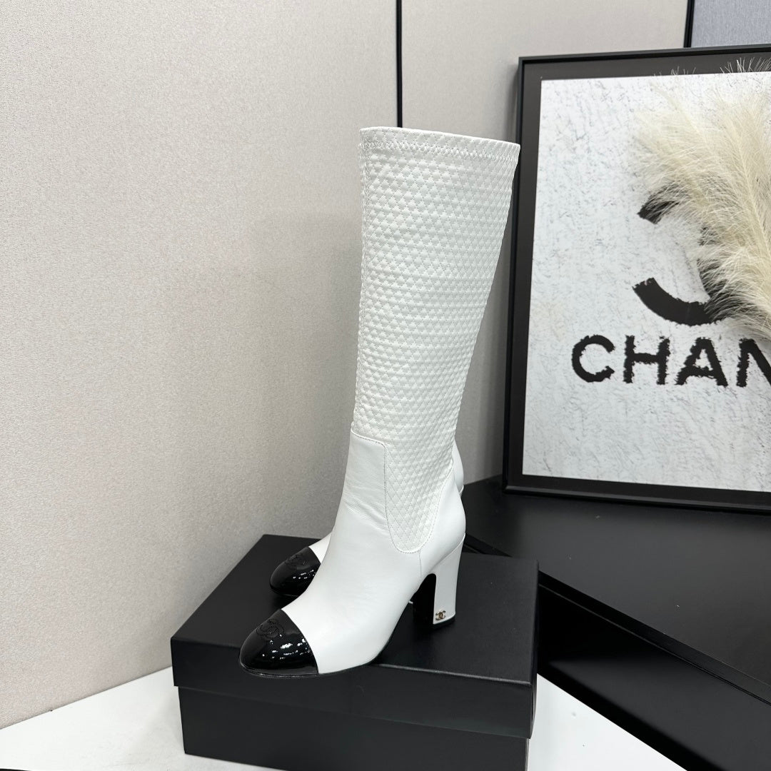 Long Boots In Stretch Lambskin From The Fall-Winter 2026 Collection