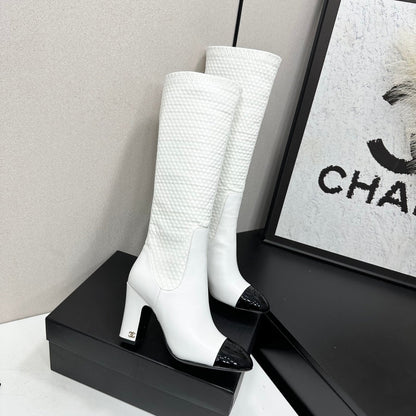 Long Boots In Stretch Lambskin From The Fall-Winter 2026 Collection
