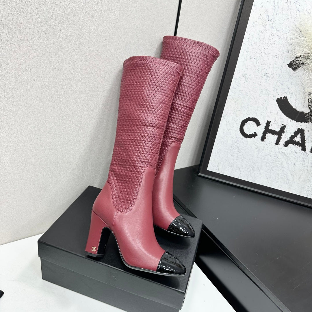 Long Boots In Stretch Lambskin From The Fall-Winter 2026 Collection