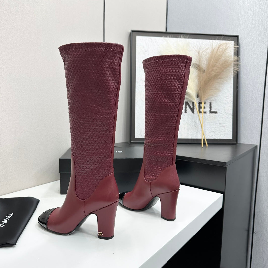 Long Boots In Stretch Lambskin From The Fall-Winter 2026 Collection