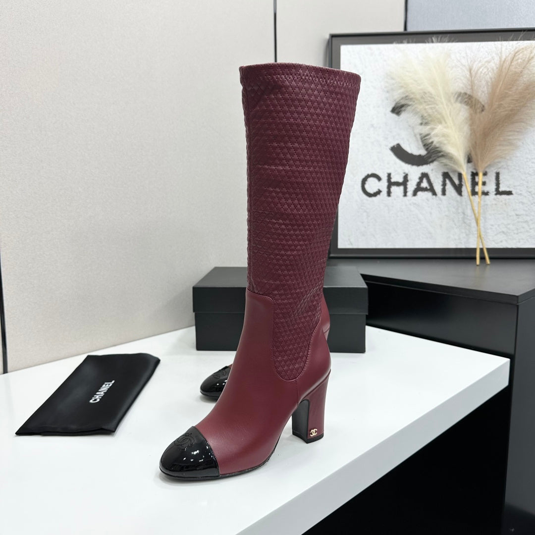 Long Boots In Stretch Lambskin From The Fall-Winter 2026 Collection