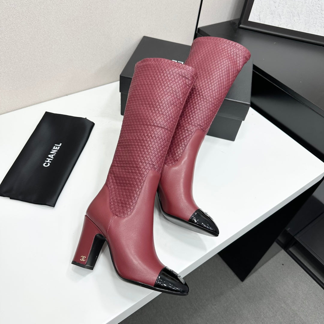 Long Boots In Stretch Lambskin From The Fall-Winter 2026 Collection