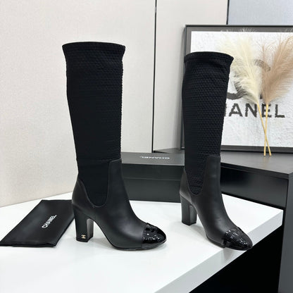 Long Boots In Stretch Lambskin From The Fall-Winter 2026 Collection