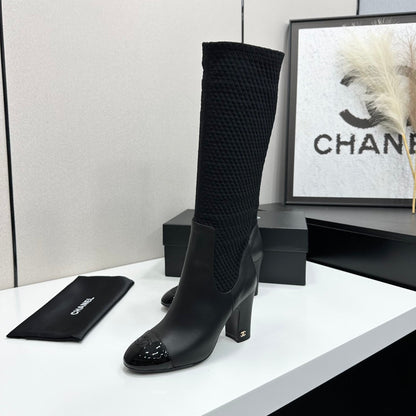 Long Boots In Stretch Lambskin From The Fall-Winter 2026 Collection