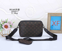 Classic Brown Embossed Monogram