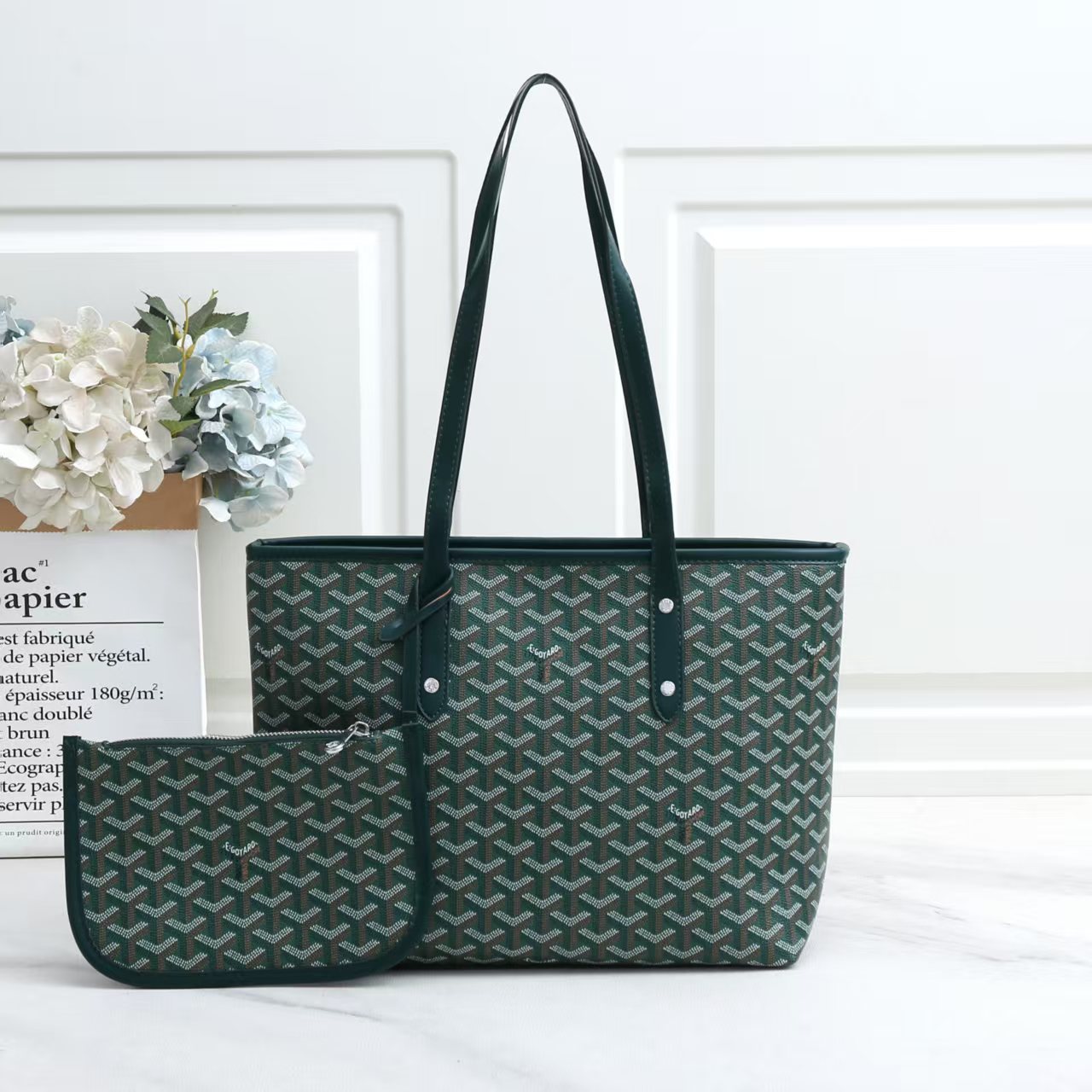 Saint Louise PM Tote Bag & Pouch