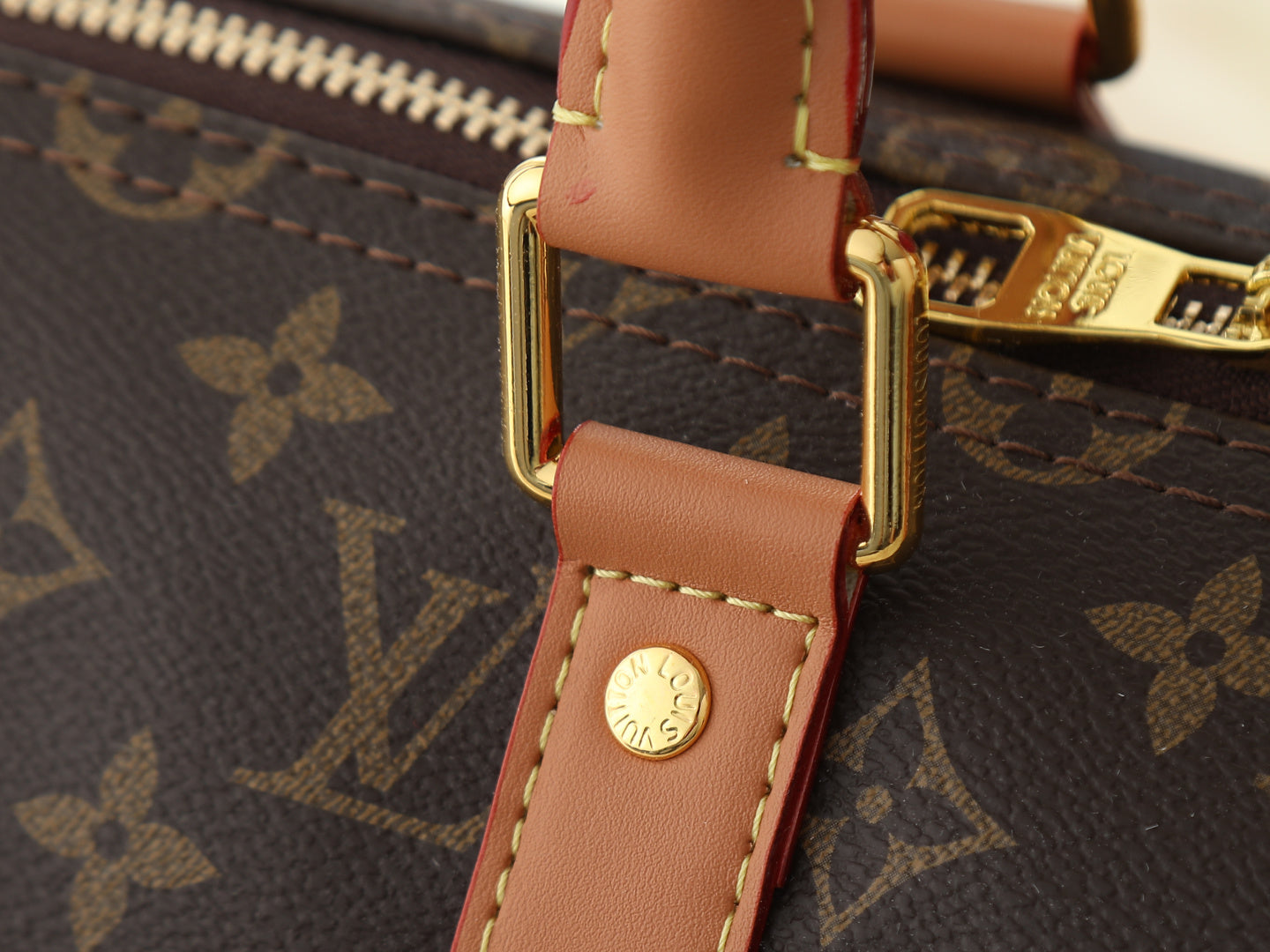 Keepall Bandouliere Monogra Canvas Handbag