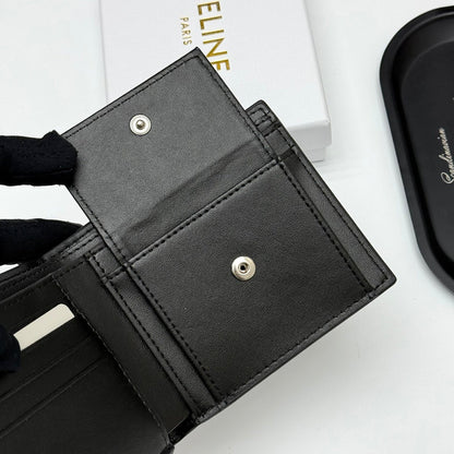 Bi-fold Wallet IN Striped Triomphe Canvas Wallet
