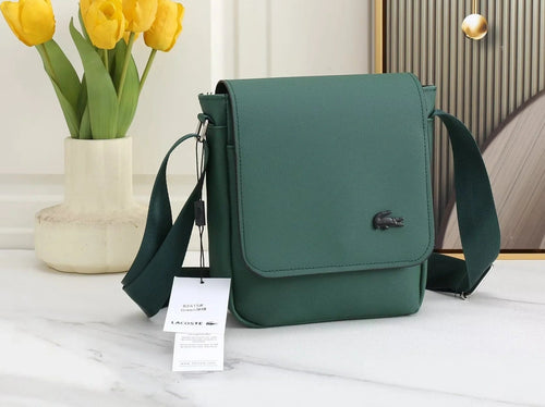 Men's Classic Flap Close Shoulder Bag