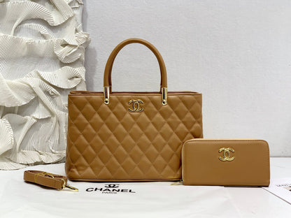 Timeless Shopping Tote Bag & Wallet