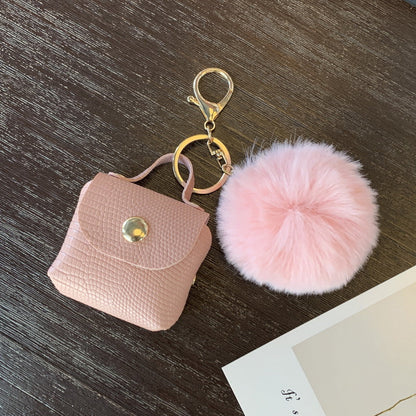 Ins Internet Celebrity Fur Ball Keychain Bag Ornaments