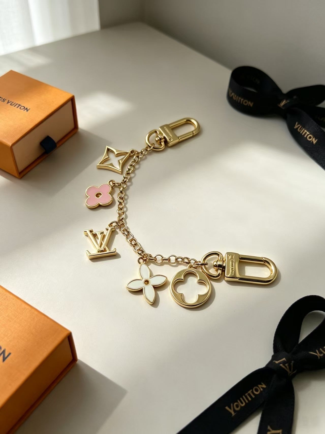 Monogram Bag Charm Chain