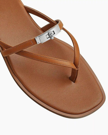Leather Flip-Flops