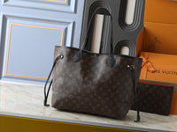 Brown Monogram with Black Trim