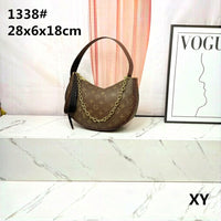 Monogram Brown with Dark Brown Trim