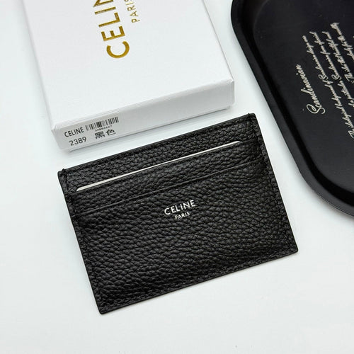 Large Classic Card Holder In Black