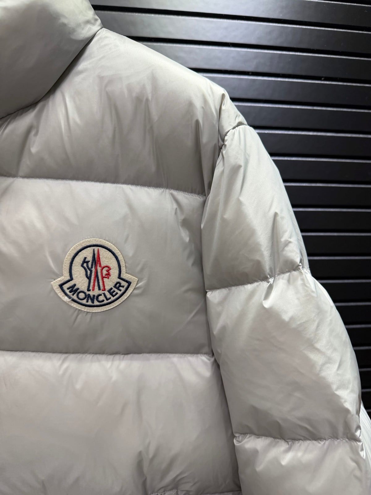 Citala Short Down Jacket In Light Gray Colorway