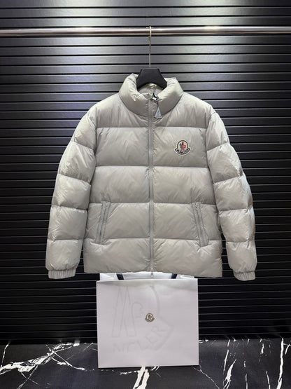 Citala Short Down Jacket In Light Gray Colorway