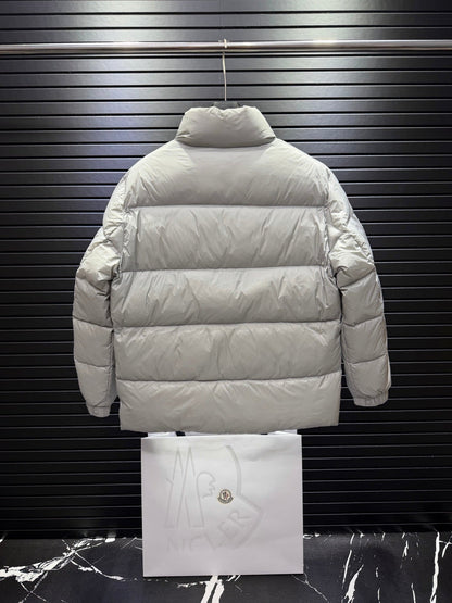 Citala Short Down Jacket In Light Gray Colorway