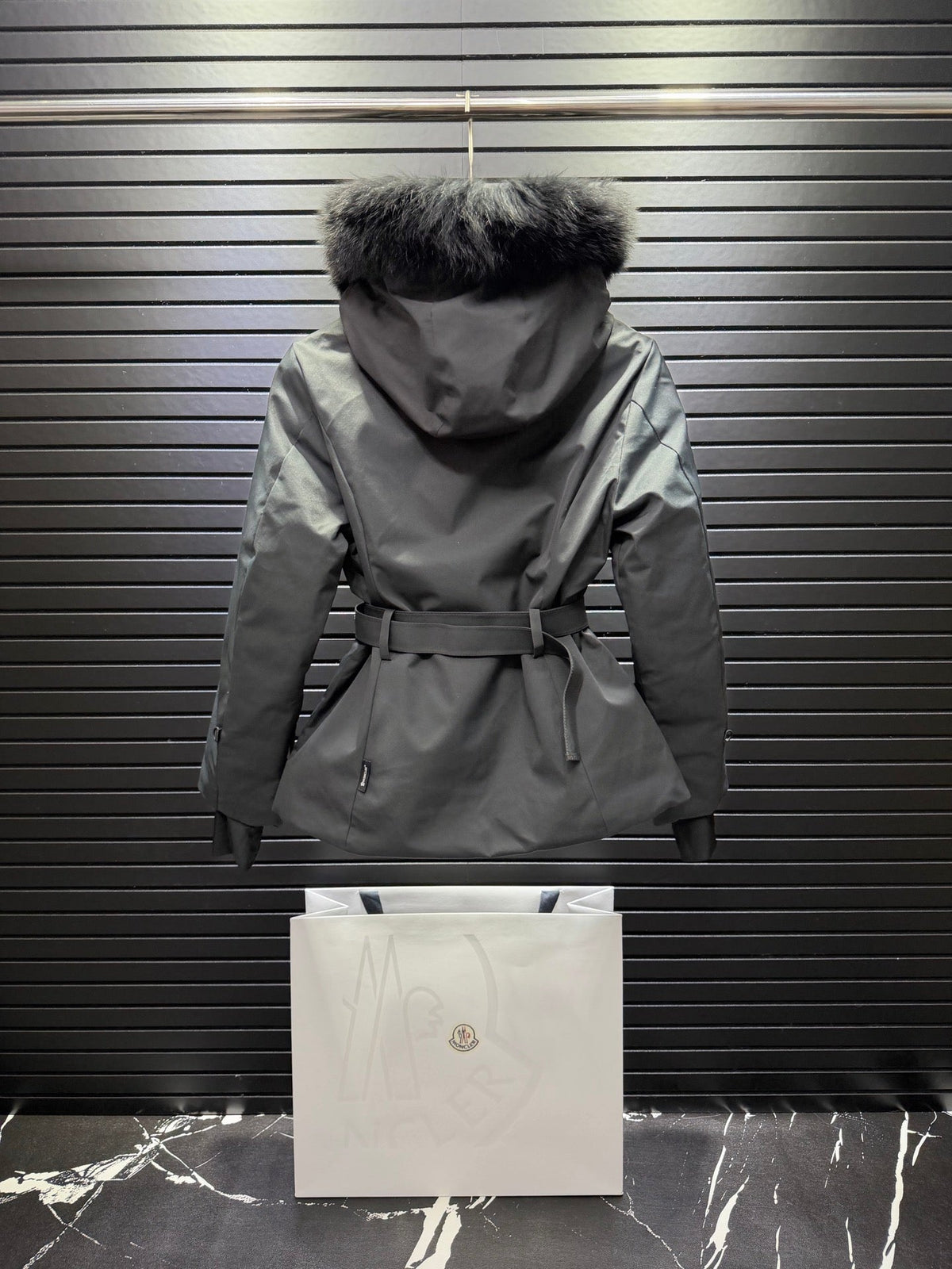Grenoble Laplance GORE-TEX Shearling-Trimmed Hooded Insulated Ski Jacket In Black