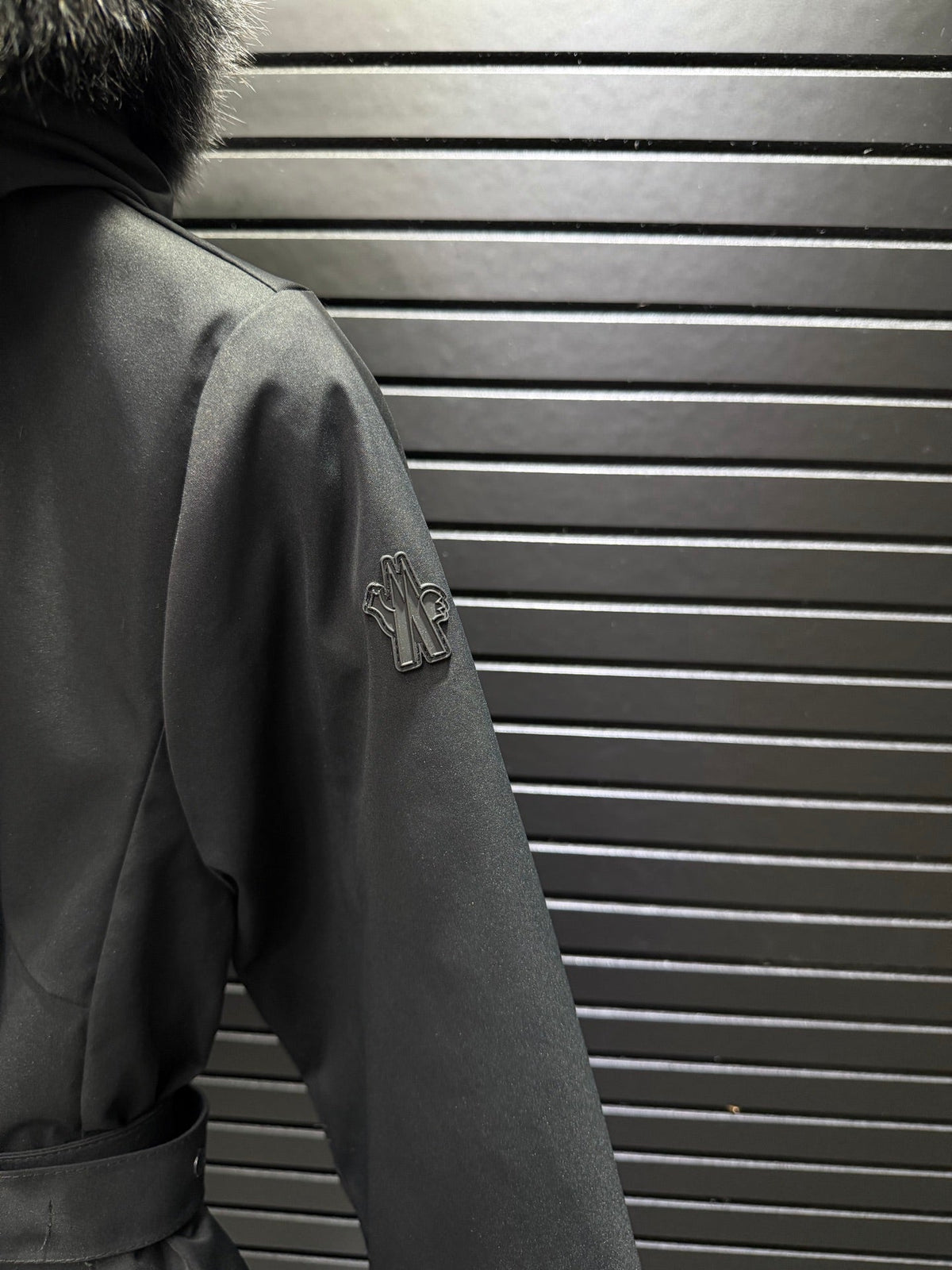Grenoble Laplance GORE-TEX Shearling-Trimmed Hooded Insulated Ski Jacket In Black