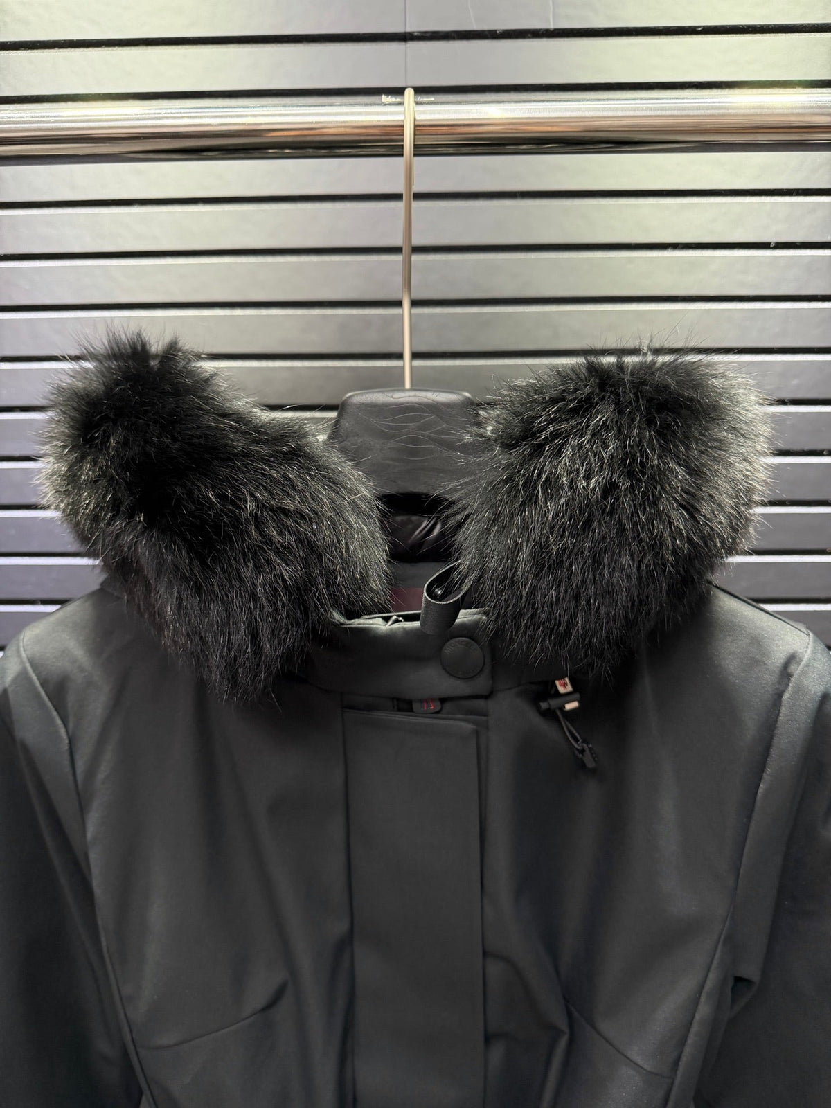 Grenoble Laplance GORE-TEX Shearling-Trimmed Hooded Insulated Ski Jacket In Black